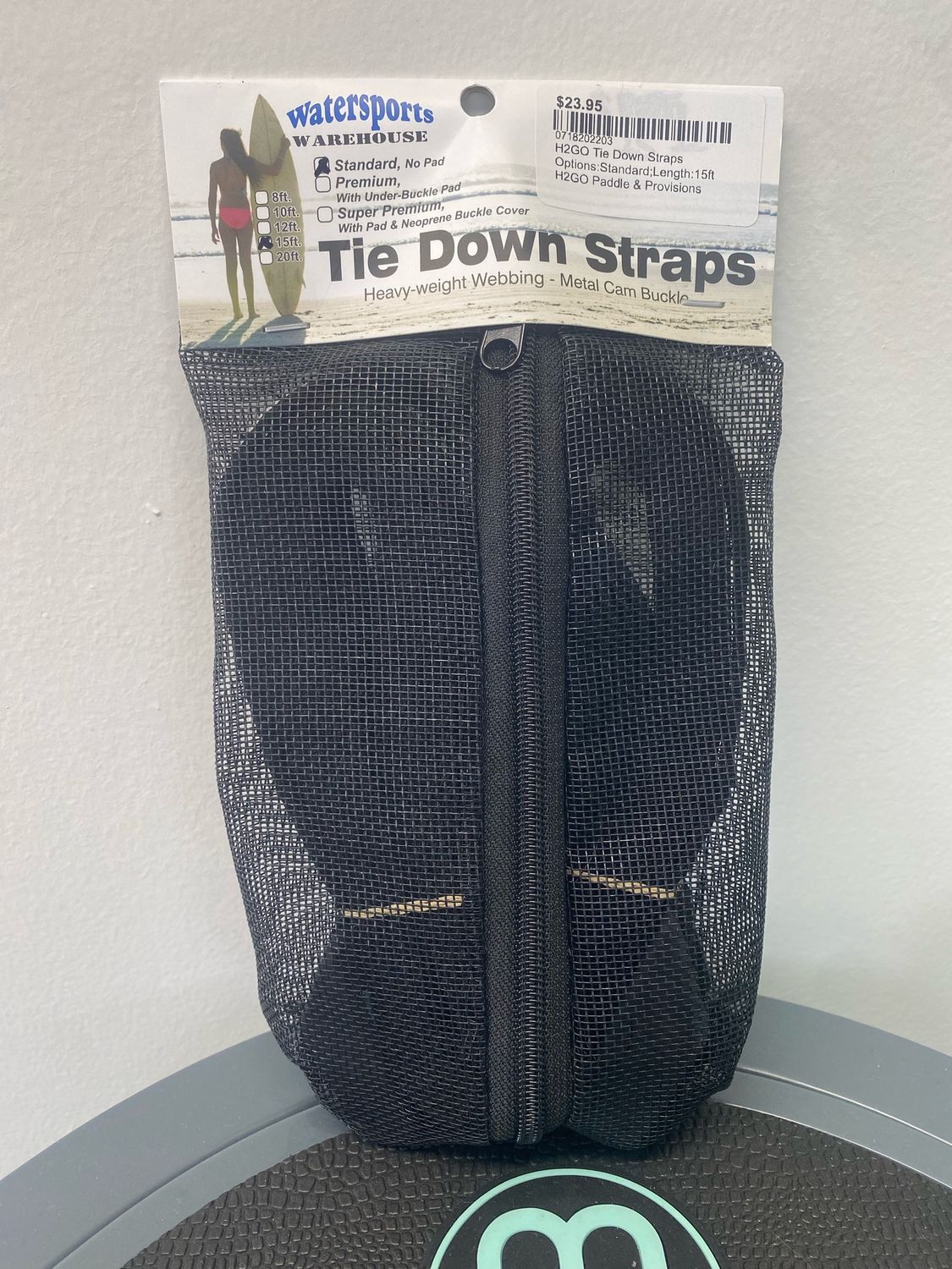 H2GO Tie Down Straps Premium, Size: 15ft