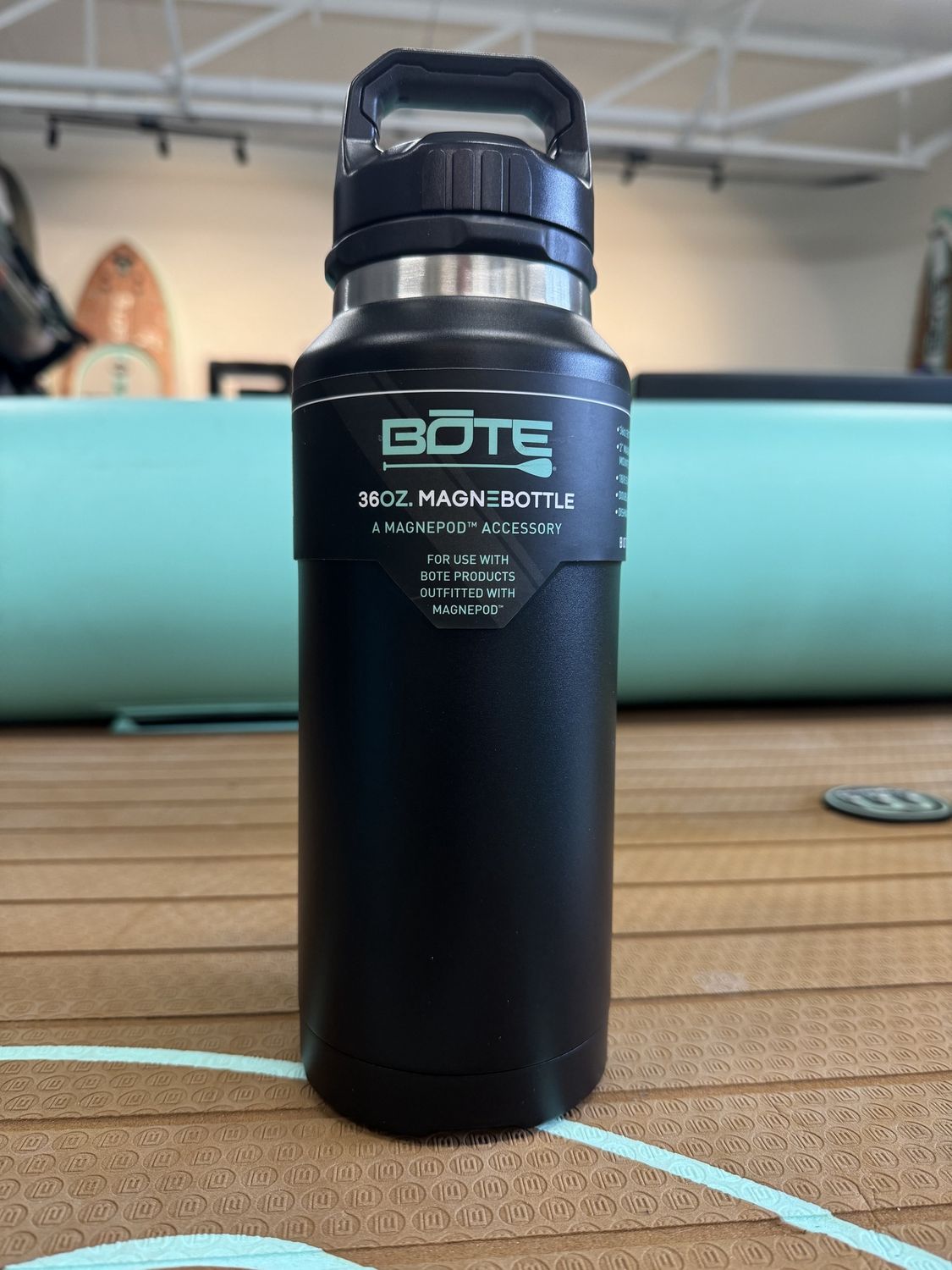 36 Oz. MagneBottle, Color: Black