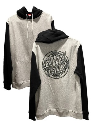 Santa Cruz Grey &amp; Black Hoodie
