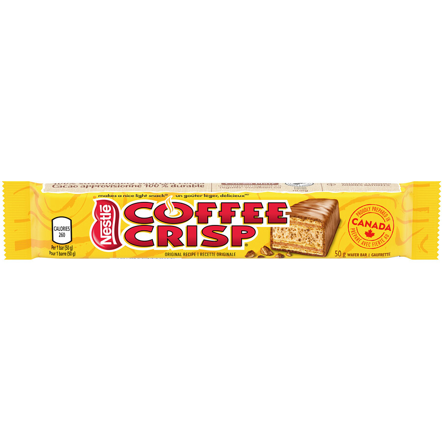 COFFEE CRISP 50g Wafer Bar