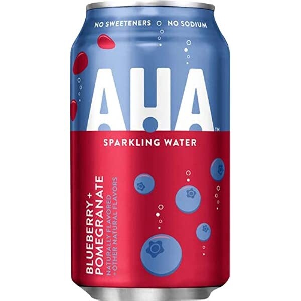 AHA Blueb Pome 355mlx12