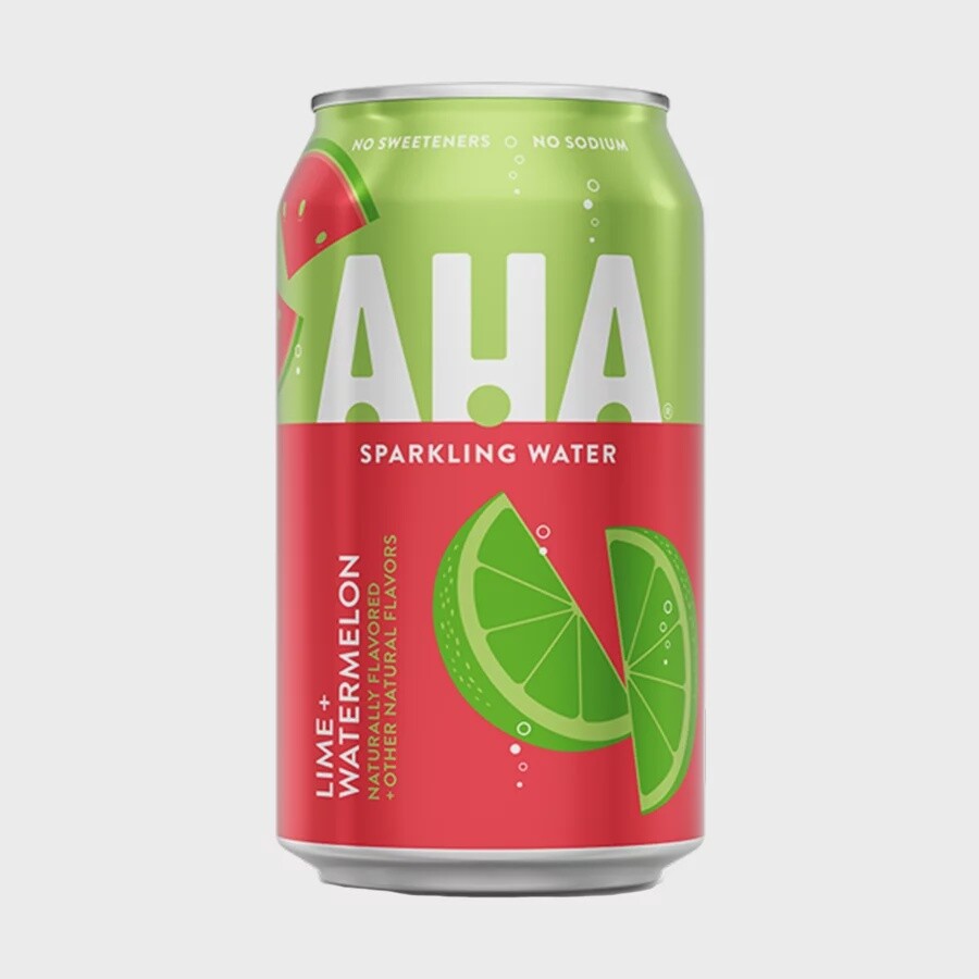 AHA Lime Watermln 355mlx12