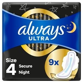 ALWAYS CLASSIC SECURE NIGHT SIZE 9CT