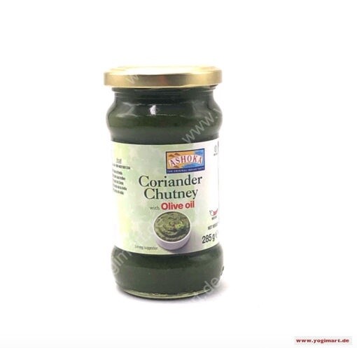 ASHOKA CHUTNEY CORIANDER OLIVE OIL 285g