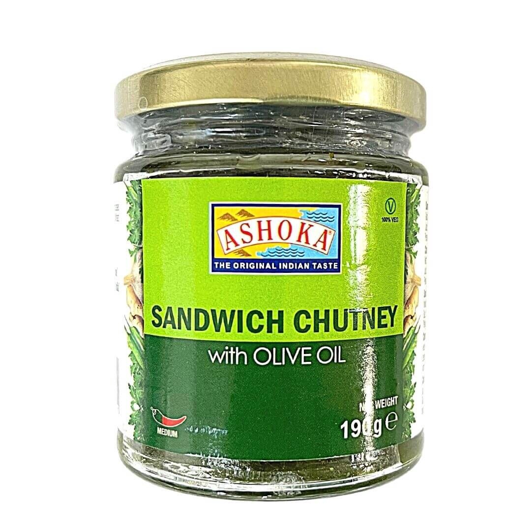ASHOKA Sandwich CHUTNEY with OLIVE OIL 285g