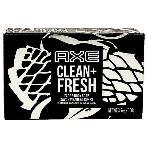 AXE BAR SOAP 4PK  IND SALES CLEAN FRESH