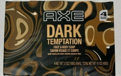 AXE BAR SOAP 4PK  IND SALES DARK TEMP