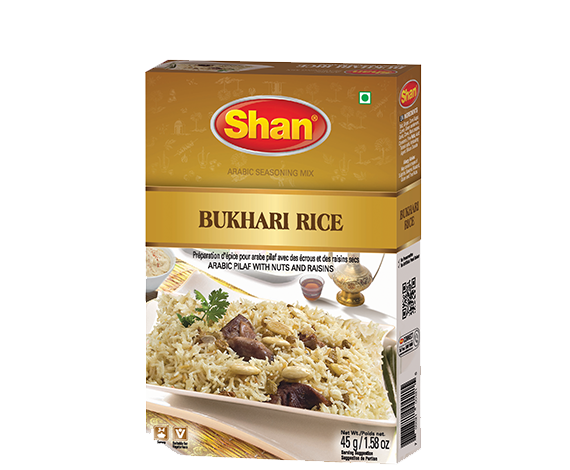 SHAN ARB BUKHARI RICE RECIPE SPICES 45g