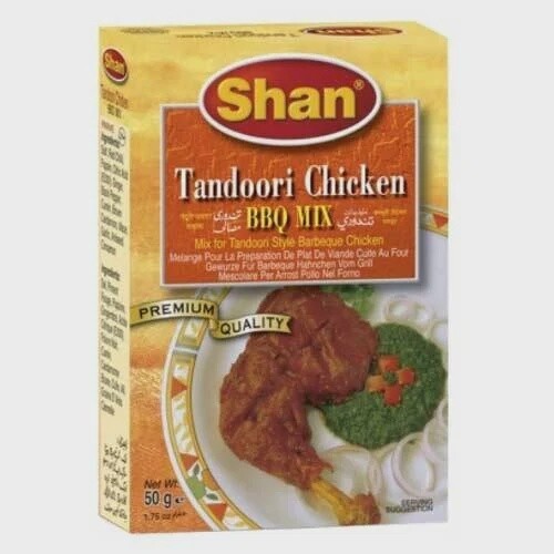 SHAN CHICKEN TAND BBQ MASALA PRE 50g
