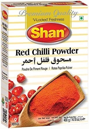 SHAN CHILI POWDER PRE RED 400g