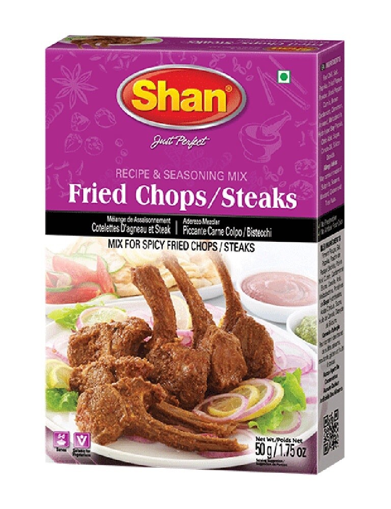 SHAN FRIED CHOPSSTEAKS PRE 50g