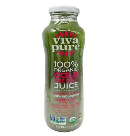 Viva 100% Organic Juice Green Glory 330ml
