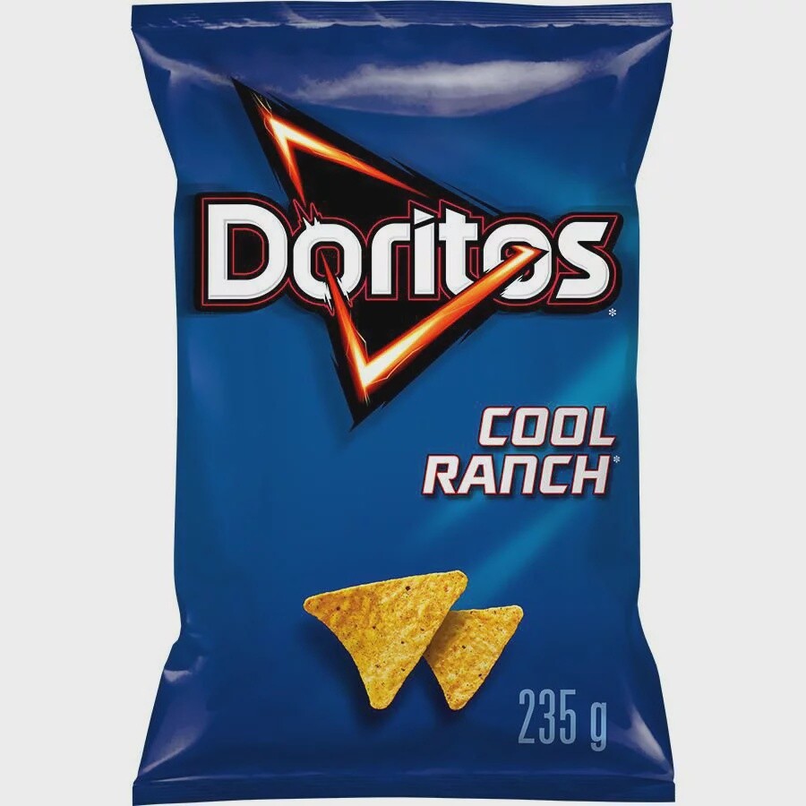 Doritos Cool Ranch Tortilla Chips 235g