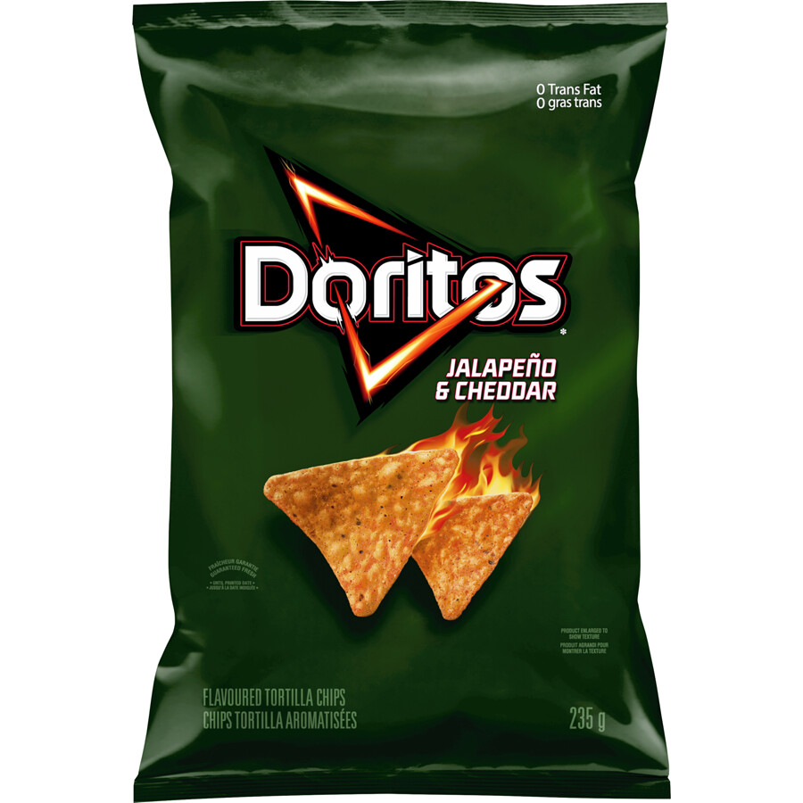 Doritos Jalapeno &amp; Cheddar Tortilla Chips 235g