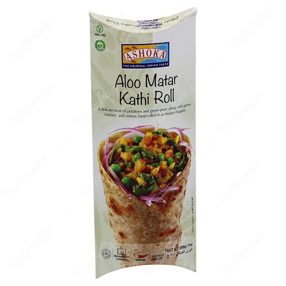 ASHOKA KATHI ROLL ALOO MATAR 200g