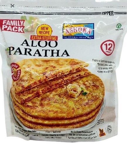 ASHOKA PARATHA ALOO FAMILY PACK 1200g 12 Pcs