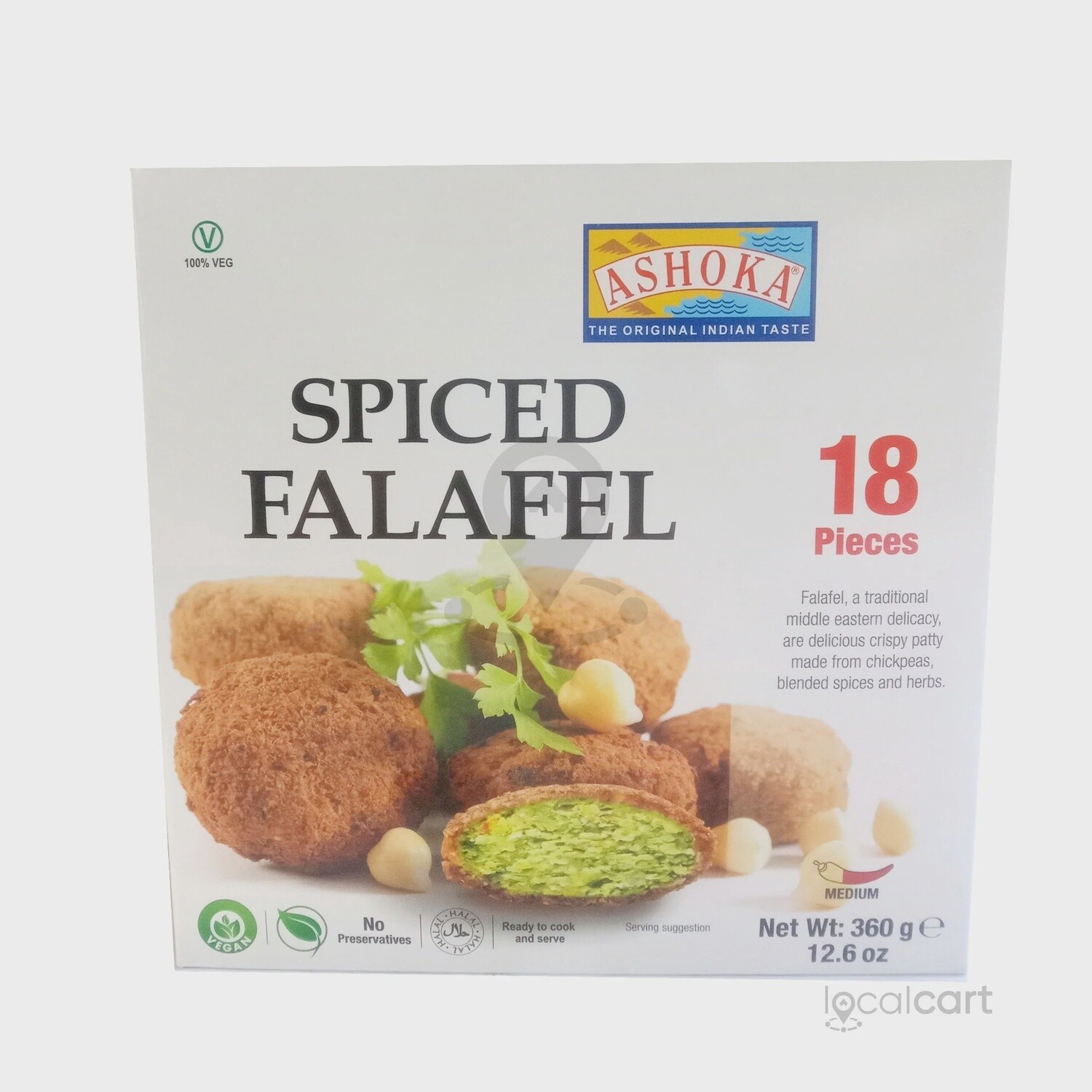 ASHOKA SPICED FALAFEL 360g 18Pcs