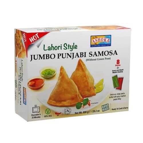 ASHOKA SAMOSA JUMBO LAHORI STYLE HOT 800g