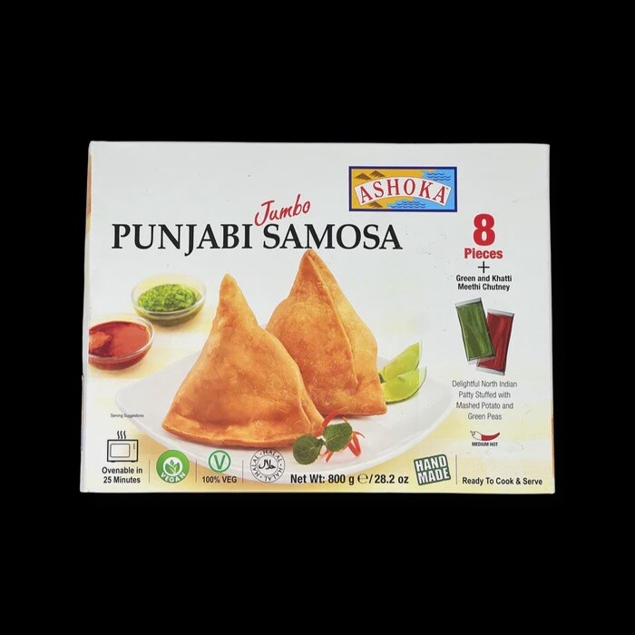 ASHOKA SAMOSA JUMBO PUNJABI 700g 75gx8