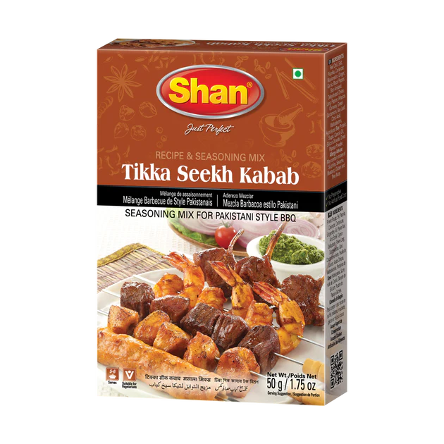 SHAN TIKKA SEEKH KABAB PRE 50g