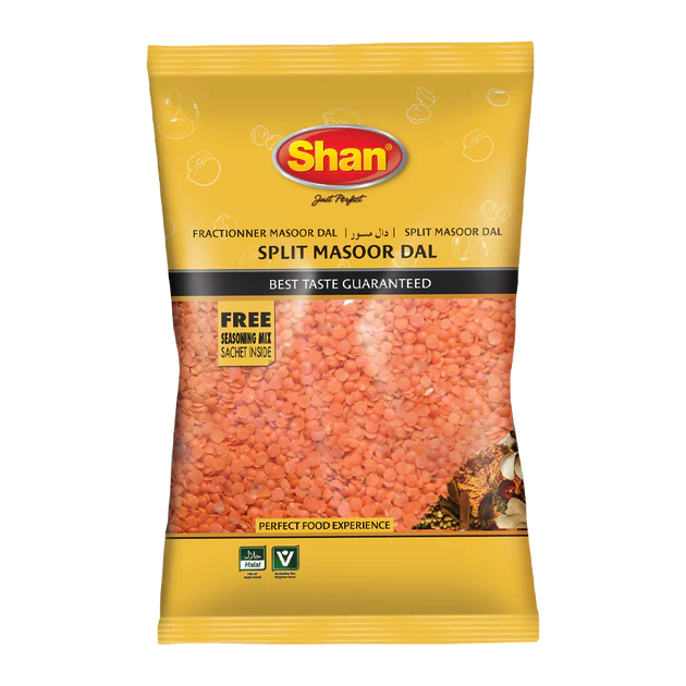 SHAN RED LENTILS MASOOR DAL 2Lb