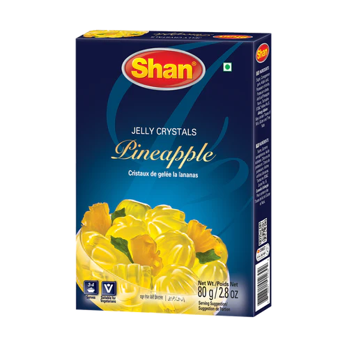 SHAN JELLY CRYSTAL PINEAPPLE 80g