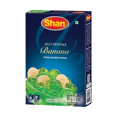 SHAN JELLY CRYSTAL BANANA 80g