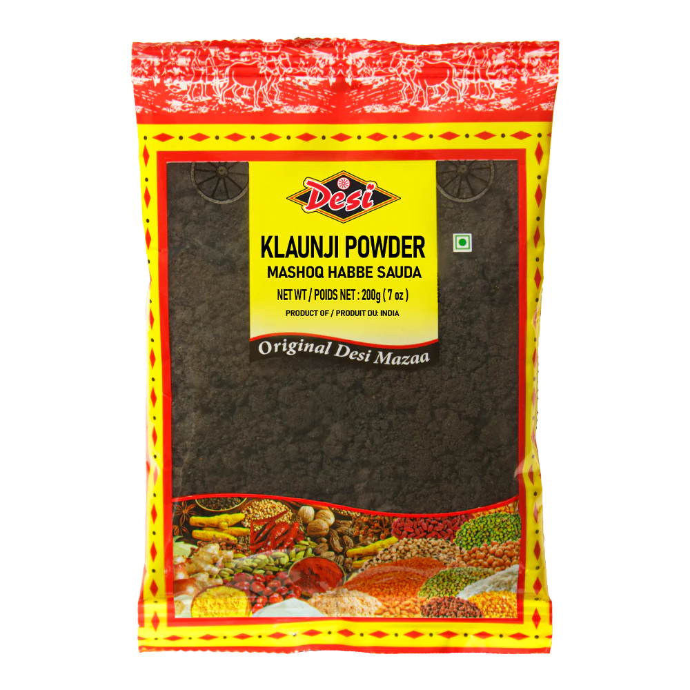 KLAUNJI POWDER BLACK SEED DESI 200g