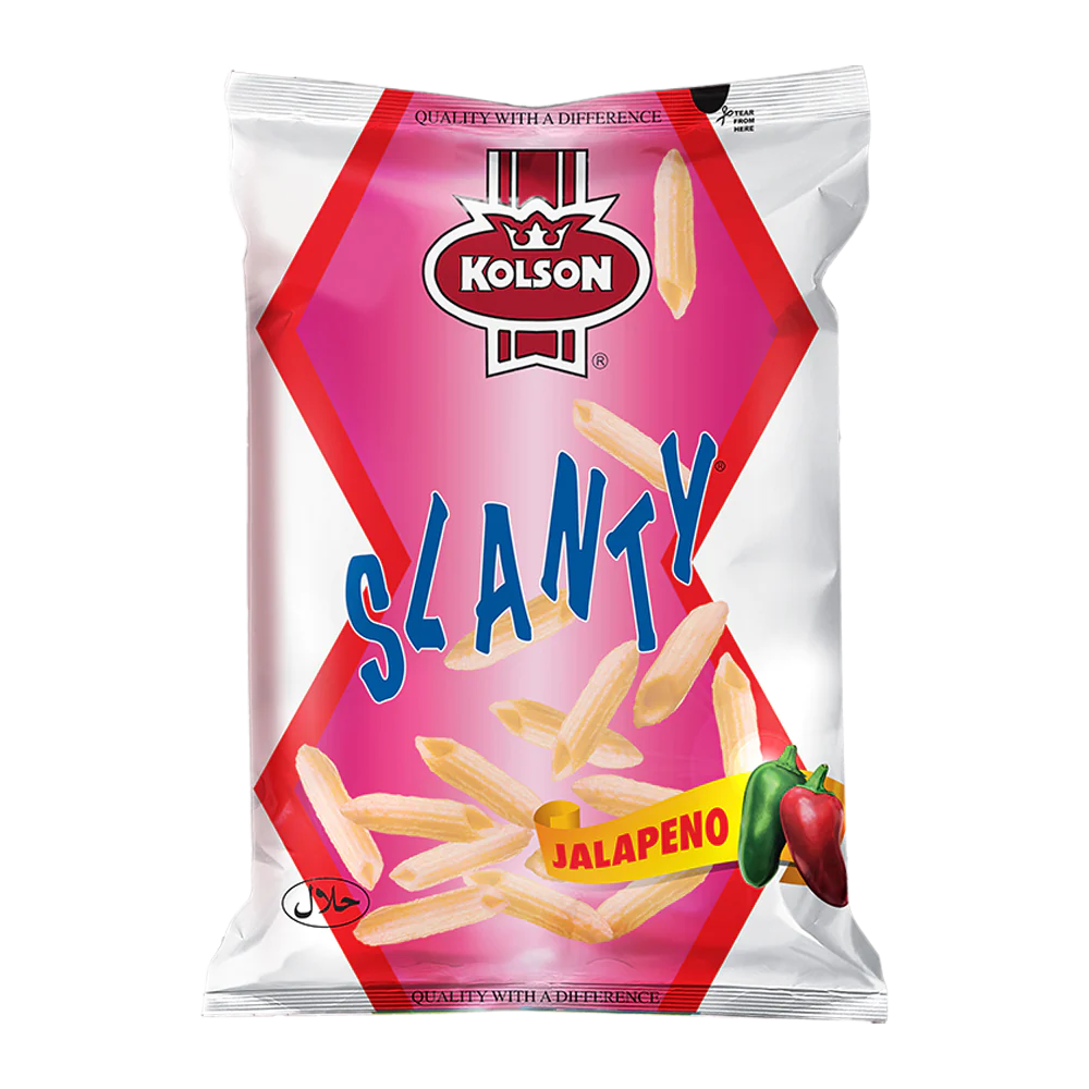 KOLSON SLANTY JALAPENO BAG 60g