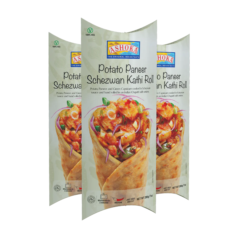 ASHOKA KATHI ROLL POTATO Paneer Sch.  200g