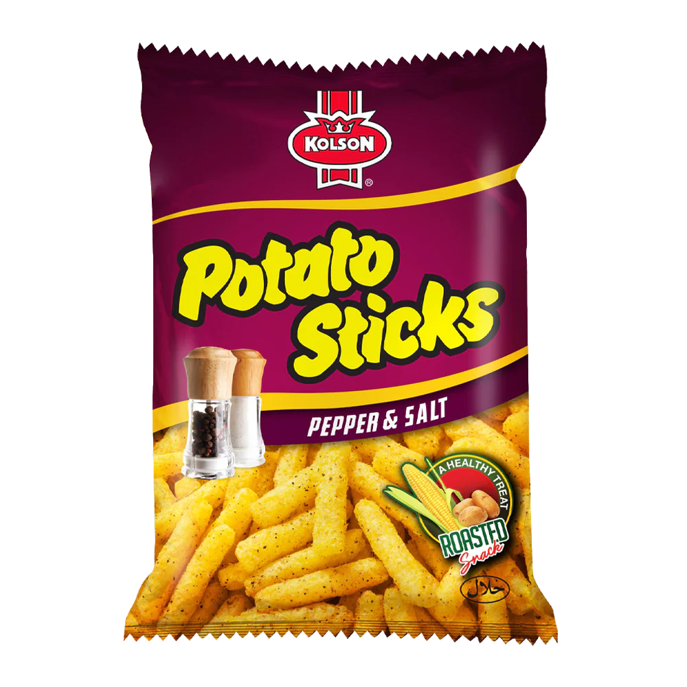 KOLSON POTATO STICKS SALT PEPPER 35g