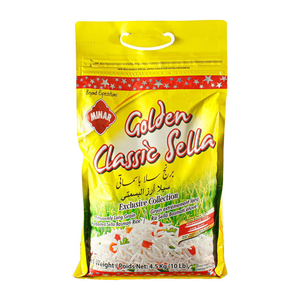 RICE CLASSIC GOLD BASMATI MINAR 10Lb