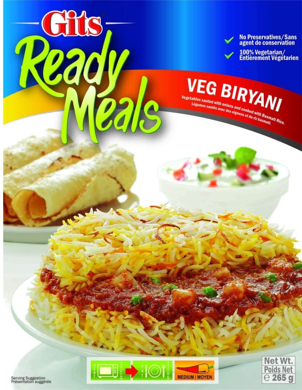 GITS VEG BIRYANI 265g