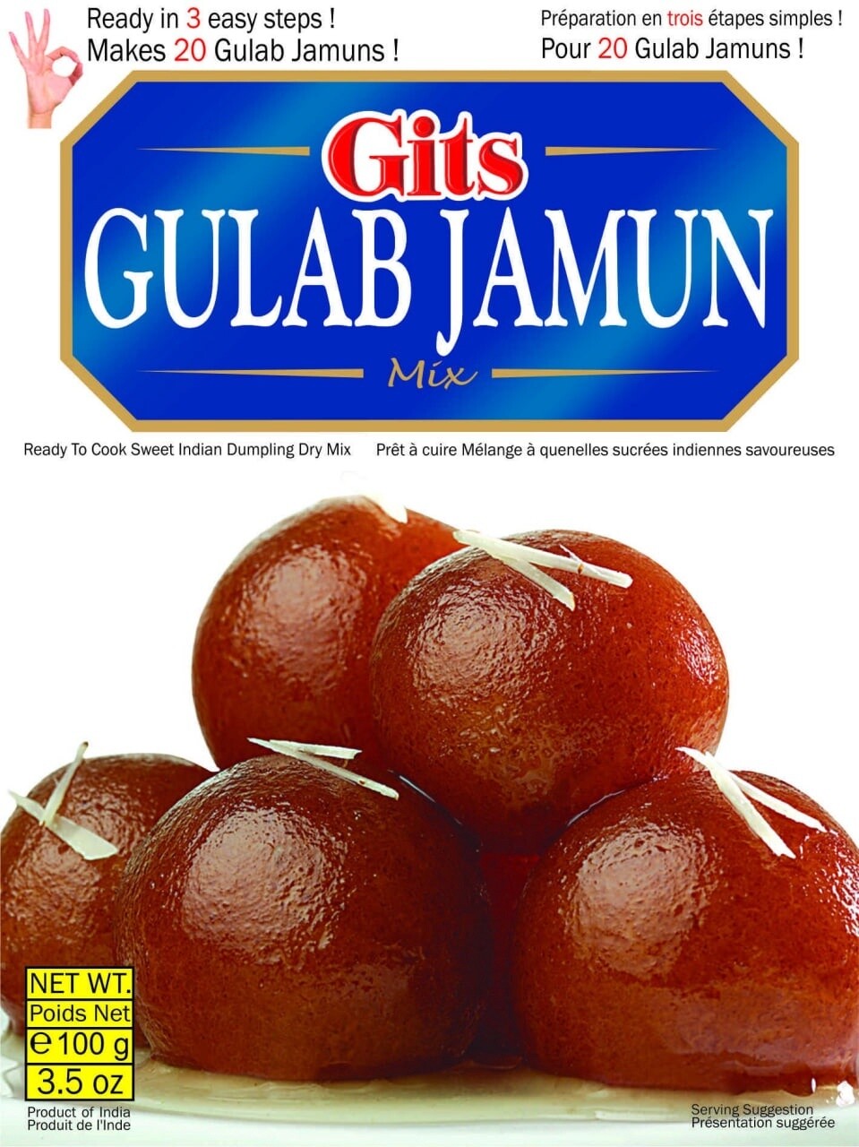 GITS GULAB JAMUN MIX 100g