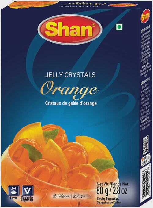 SHAN JELLY CRYSTAL ORANGE 80g