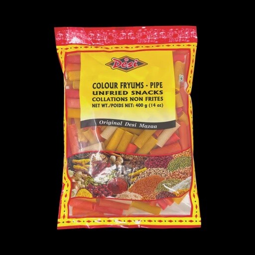 Desi FRYUM PIPE Unfried Snacks  400g