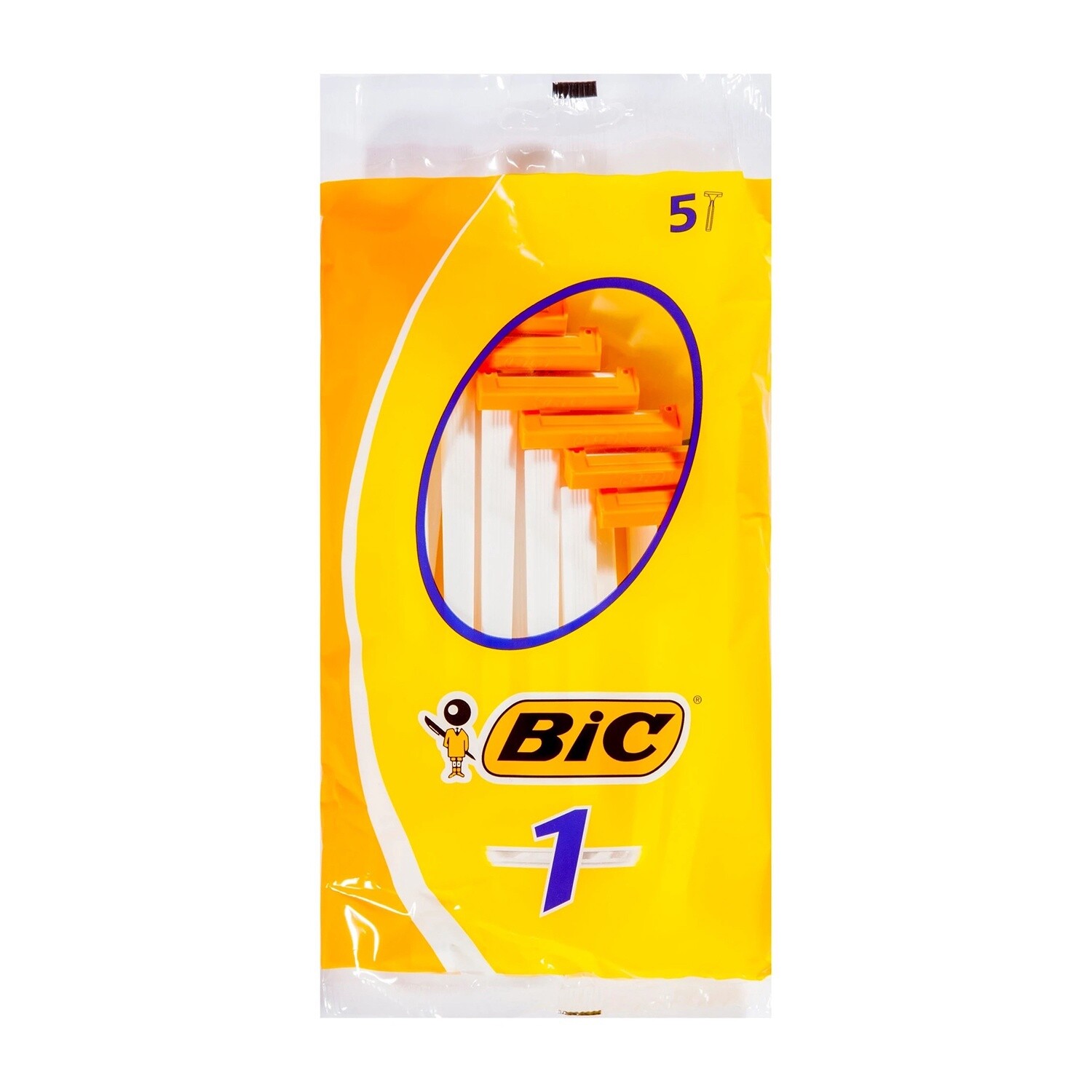 BIC 1Blade Shaver RAZORS 5pc
