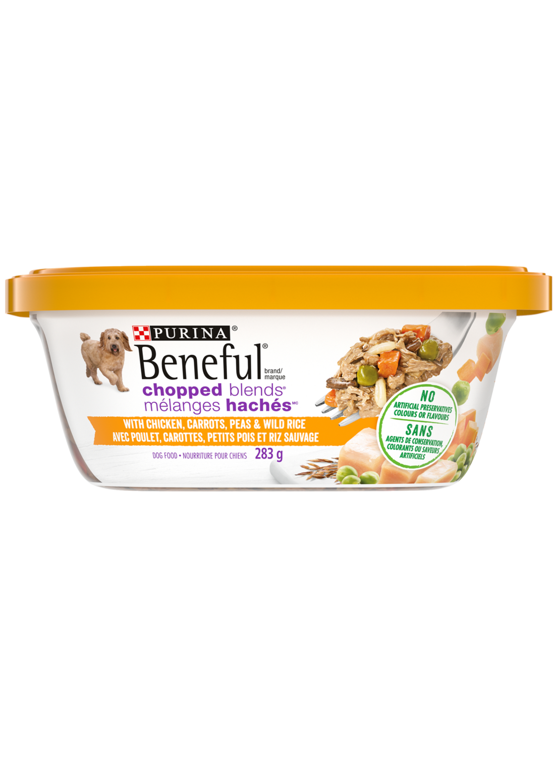 BENEFUL DOG FOOD WET SMRD CHKN