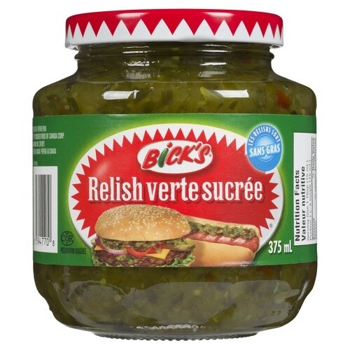 BICK&#39;S RELISH SWEET 375ml