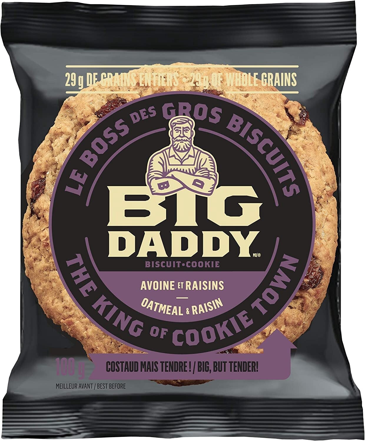 BIG DADDY COOKIES OATMEAL RAIS
