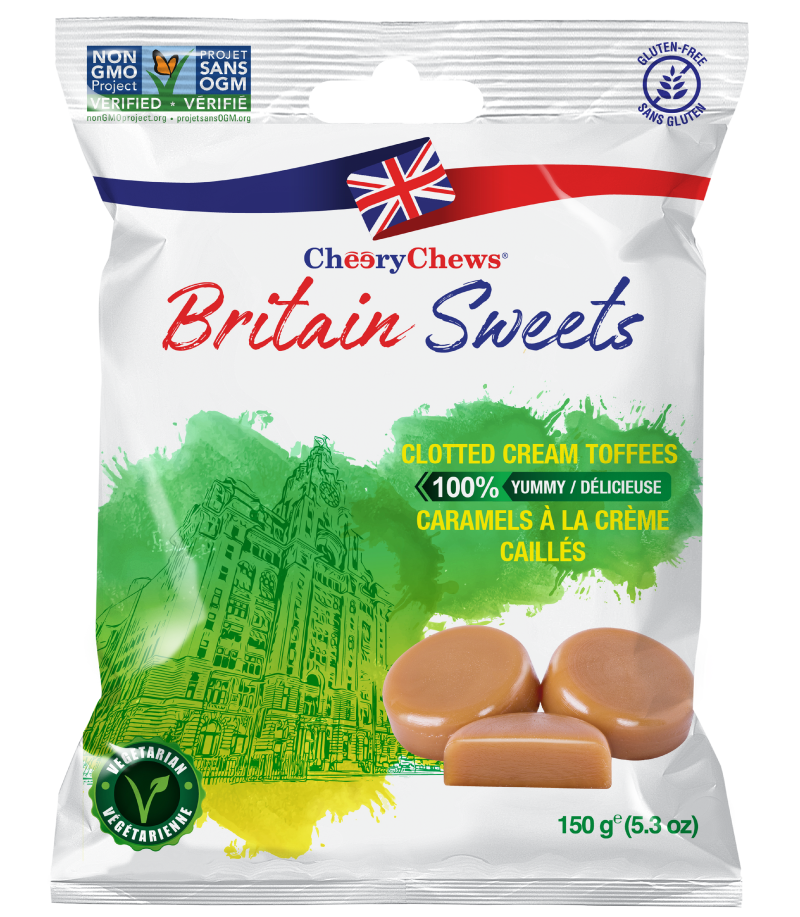 Britain Sweets Clotted Cream Toffees 150g