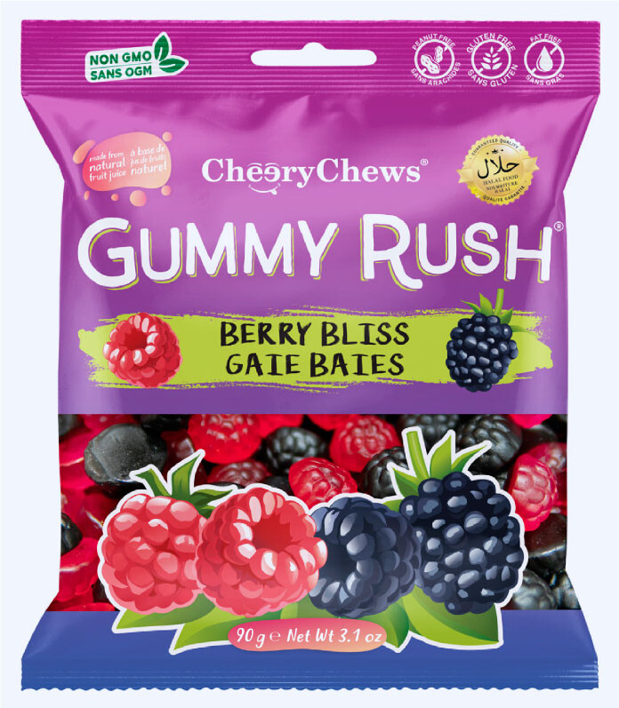 Gummy Rush  Berry Bliss 90g