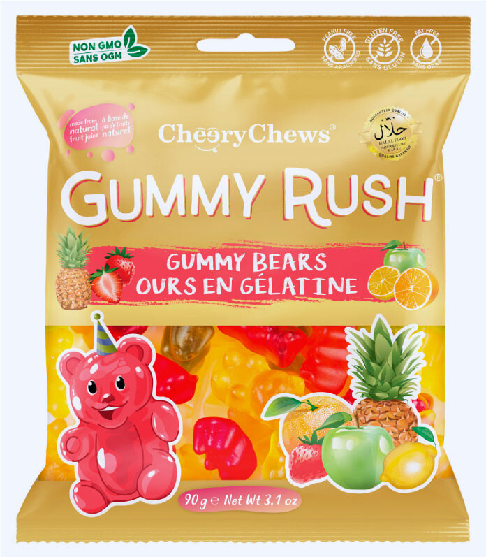 Gummy Rush Gummy Bears 90g