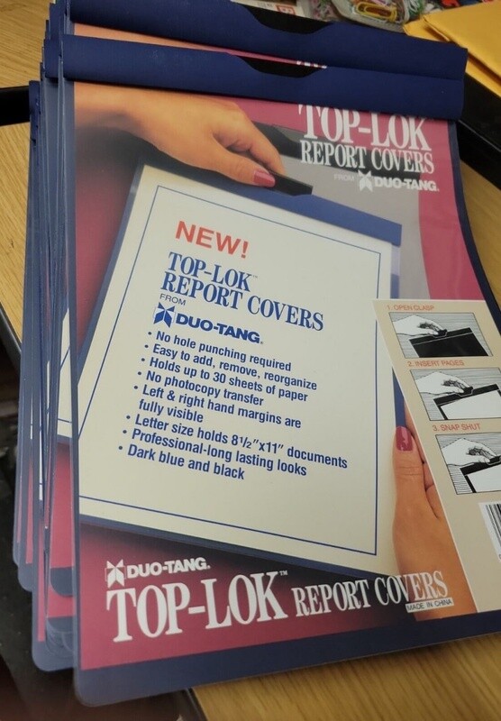 Top-Lok Report Covers
