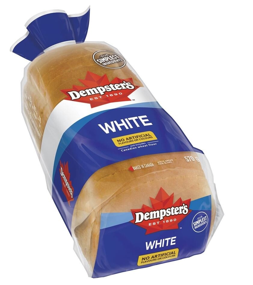 DEMPSTER&#39;S WHT BREAD STAYFRSH 675g