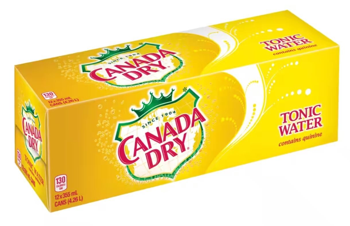CANADA DRY Tonic Water 355ml x 12