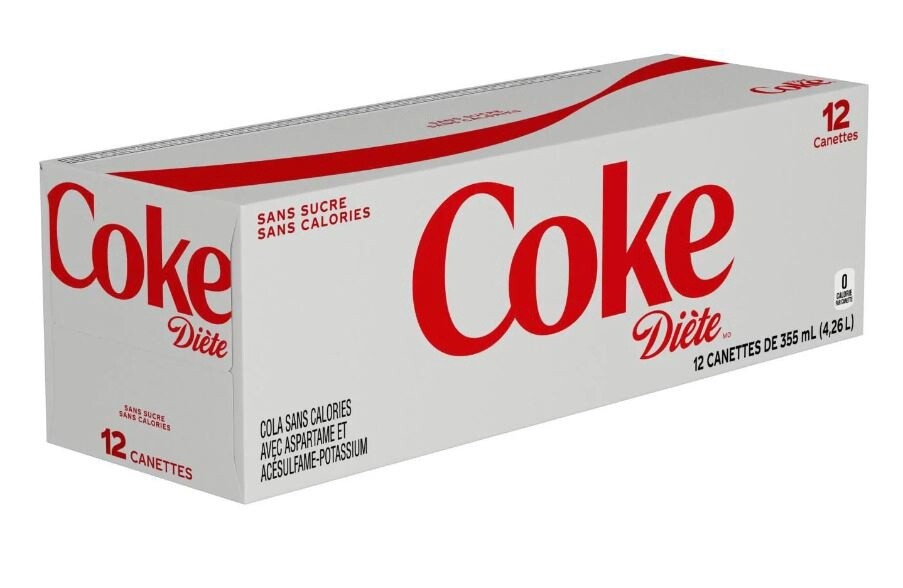 Coke Diet 355ml x 12