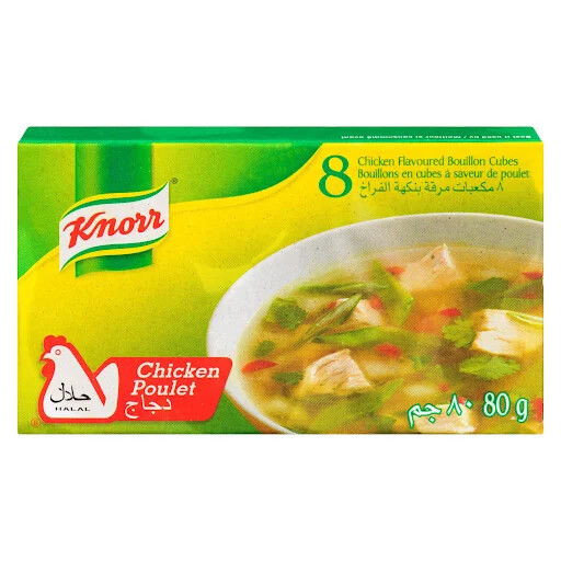 Knorr Chicken 8 Bouillon Cubes 80g
