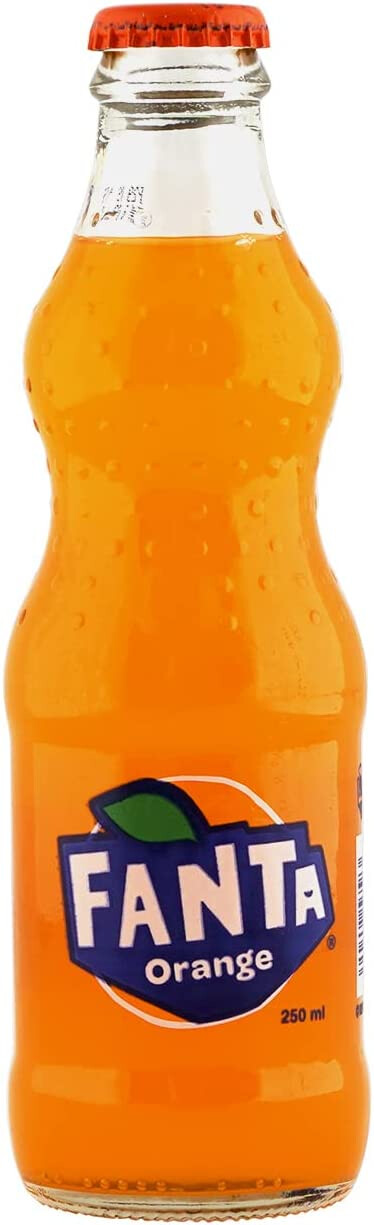 Fanta Orange Glass 250ml