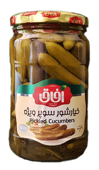 Afagh Pickled Cucumbers 680g